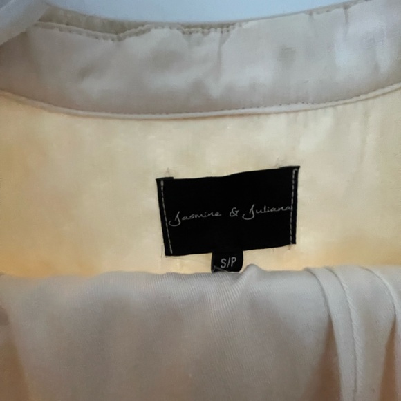 Cream Button-Up Jacket - Picture 3 of 4